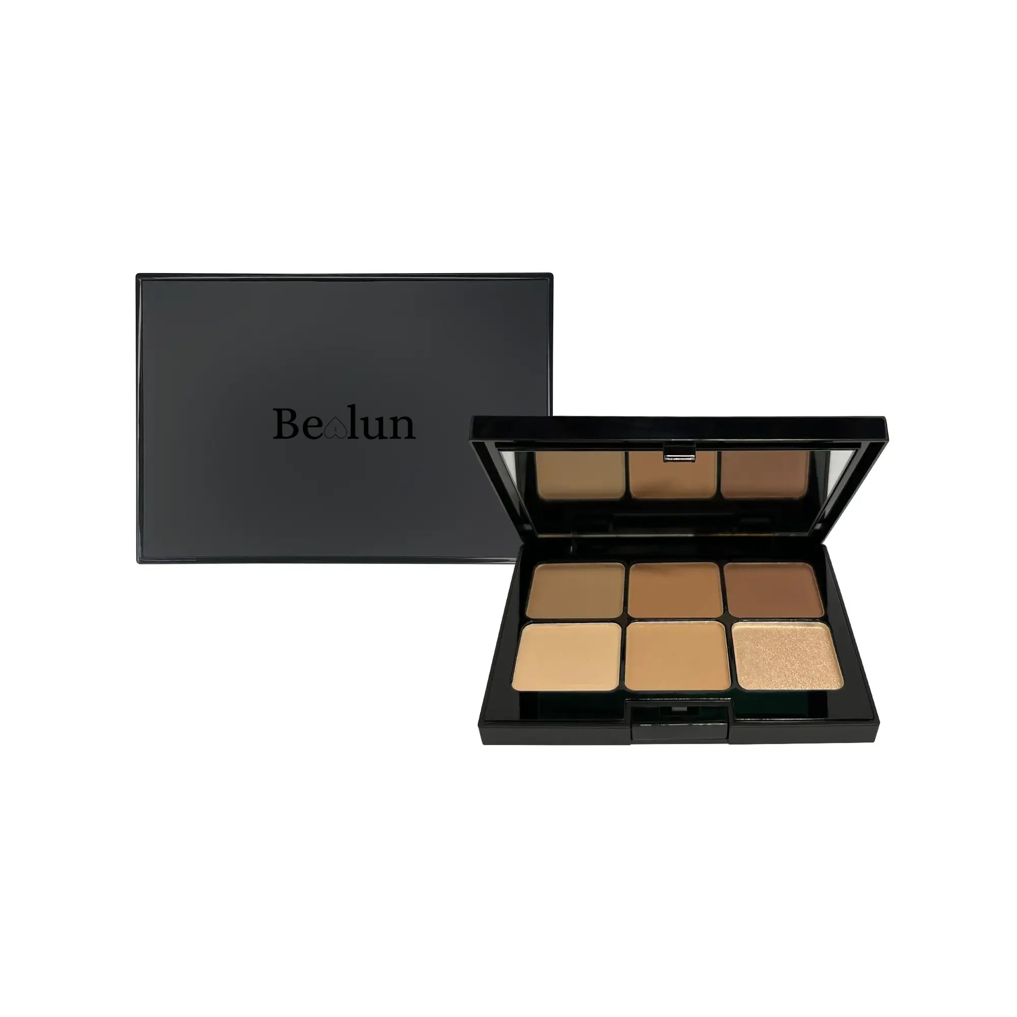 Multi Finish Eyeshadow Palette – Neutral & Shimmer Shades for Timeless Beauty - Bealun